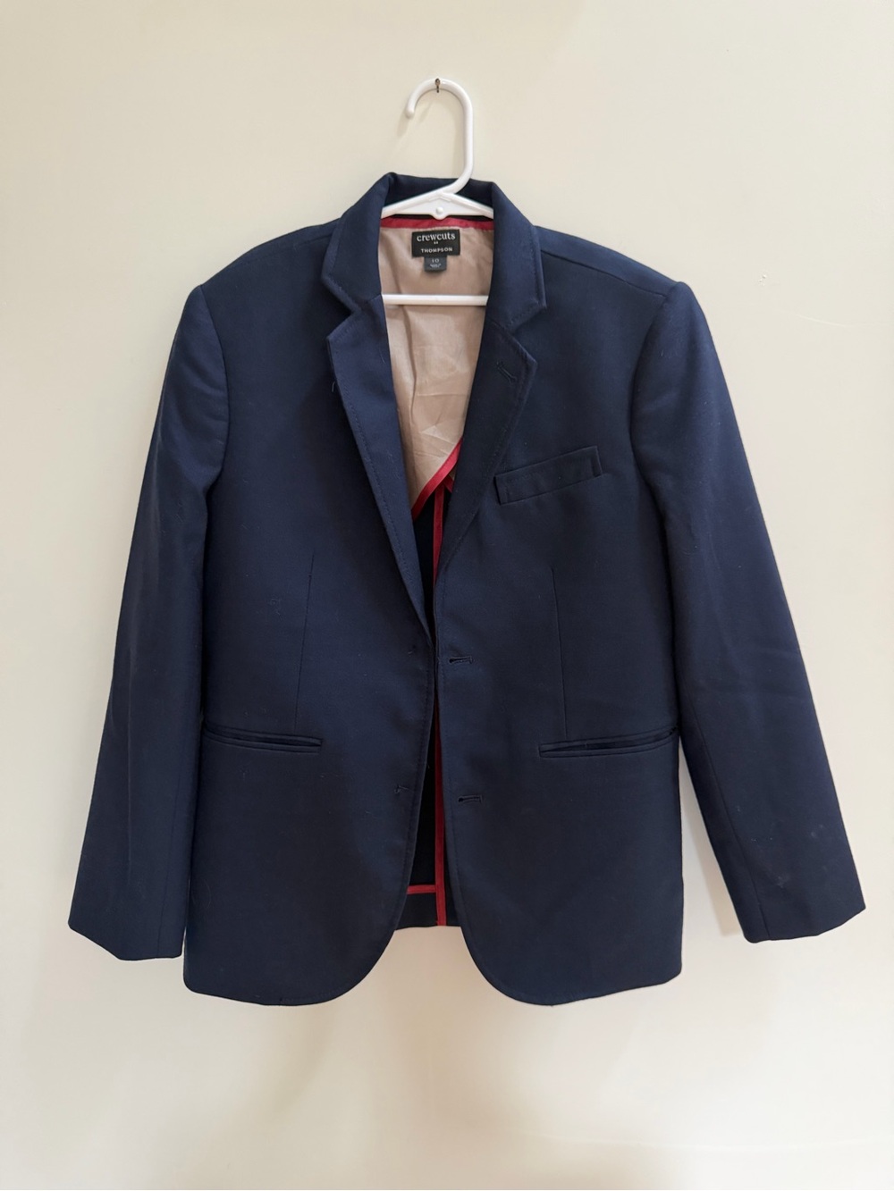 Crewcuts Navy Boys' Blazer with Red Trim